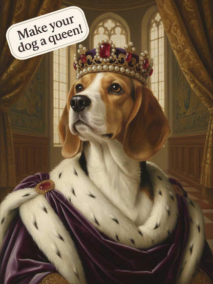 Custom Drawn Pet Portrait