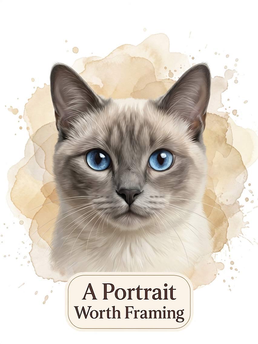 Custom Drawn Pet Portrait